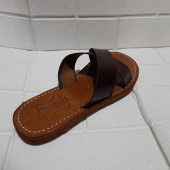 Criss Cross Moroccan Sandals For Women – Handmade Leather Flats, Minimalist Summer Shoes, Open Toe Artisanal Footwear, Boho Moroccan Flats